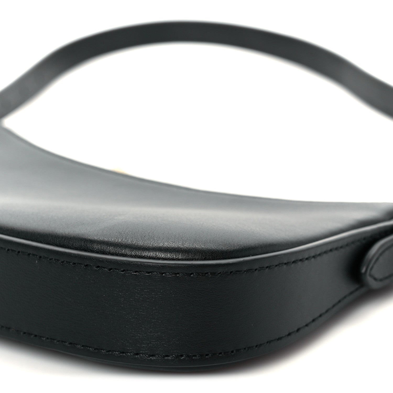 Louis Vuitton Calfskin LV Bloom Pochette  Black 9 of 10