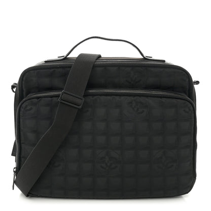 Chanel Nylon Travel Laptop Briefcase Black 1 of 22