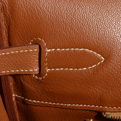 Hermes Courchevel Birkin 35 Gold 17 of 28