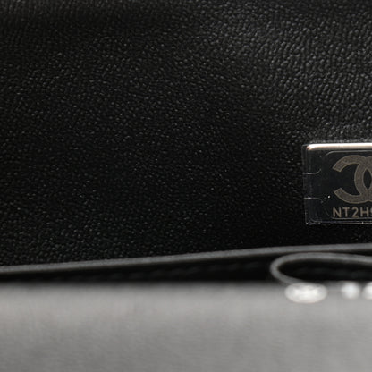 Chanel Calfskin Quilted Ombre Medium Double Flap Black 7 of 13