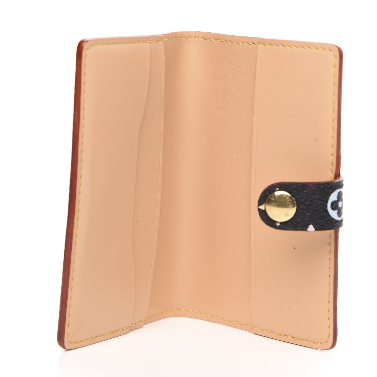 Louis Vuitton Monogram Multicolor Carnet de Bal Mini Agenda Cover Black 5 of 7