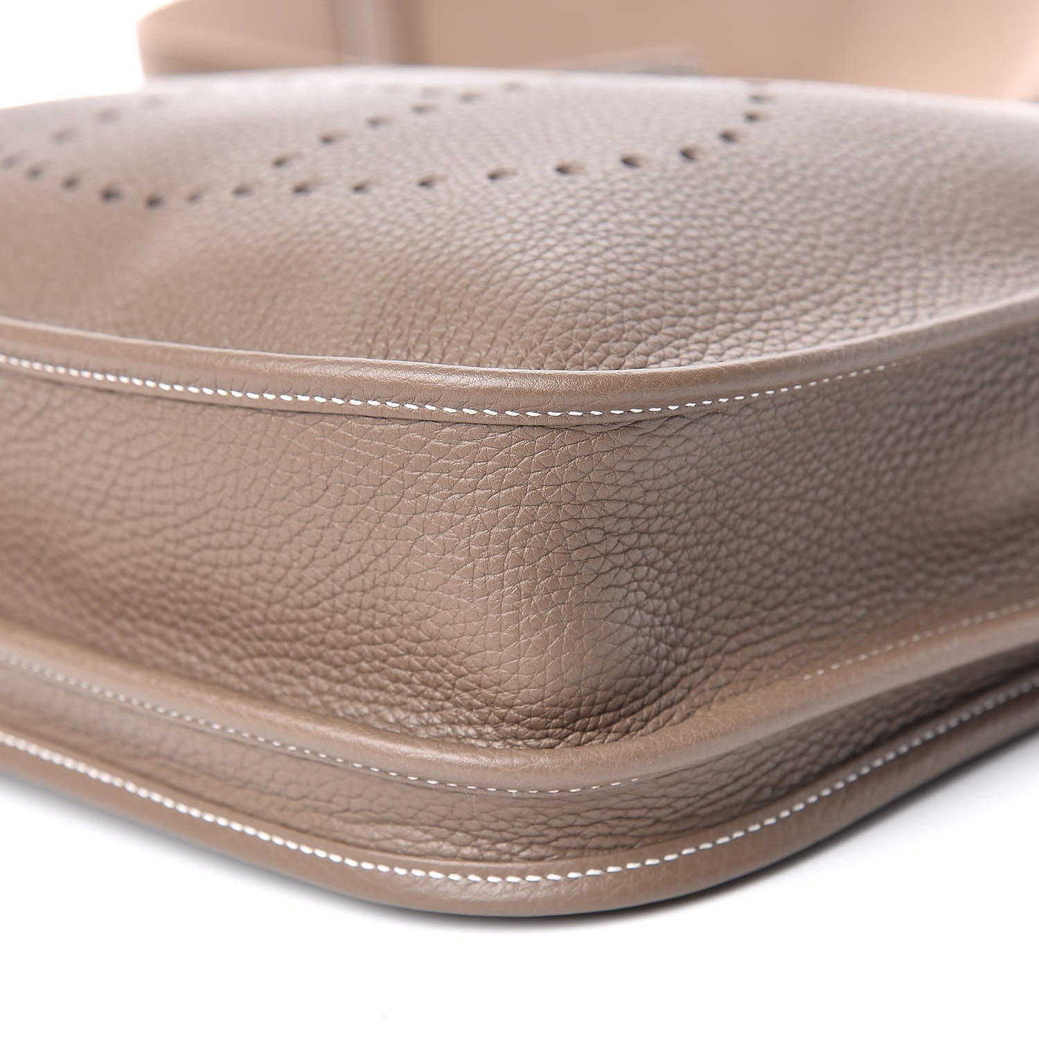 Hermes Taurillon Clemence Evelyne III PM Etoupe 10 of 11