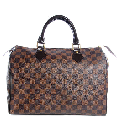 Louis Vuitton Damier Ebene Speedy 30 1 of 7