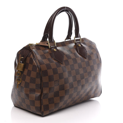 Louis Vuitton Damier Ebene Speedy 25 2 of 17