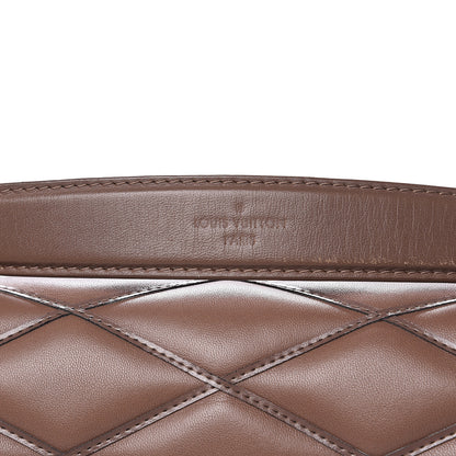 Louis Vuitton Lambskin Malletage GO-14 MM Taupe 11 of 14