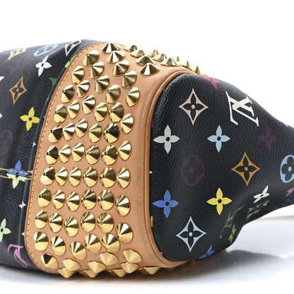 Louis Vuitton Monogram Multicolor Chrissie Black 9 of 9