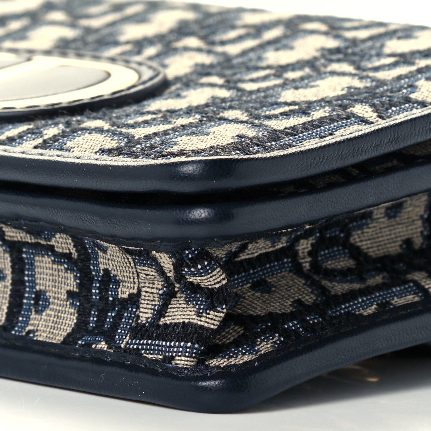 Christian Dior Oblique 30 Montaigne 2-In-1 Pouch Blue 10 of 10