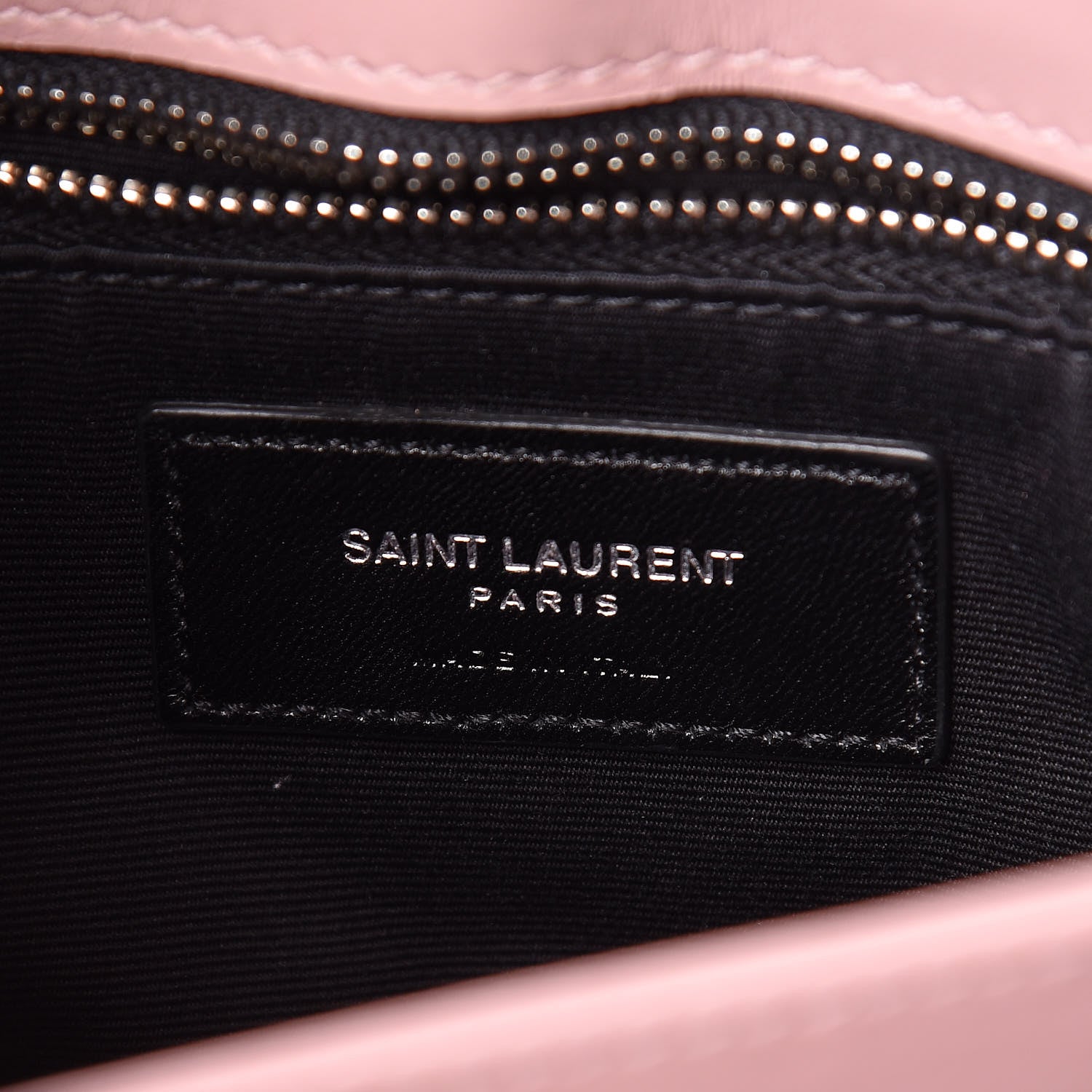 Saint Laurent Calfskin Y Quilted Monogram Toy Loulou Crossbody Bag Tender Pink 6 of 12