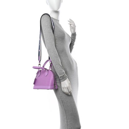 Louis Vuitton Epi Jacquard Alma BB Lilac 2 of 9
