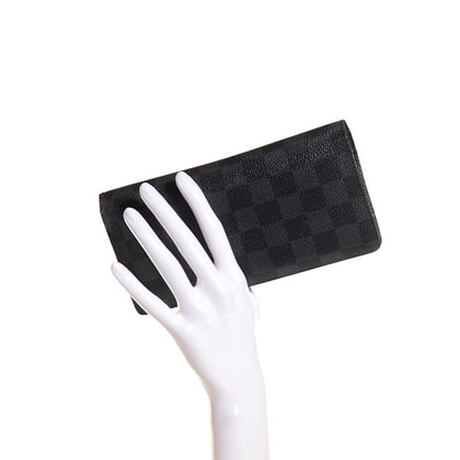 Louis Vuitton Damier Graphite Brazza Wallet 2 of 7