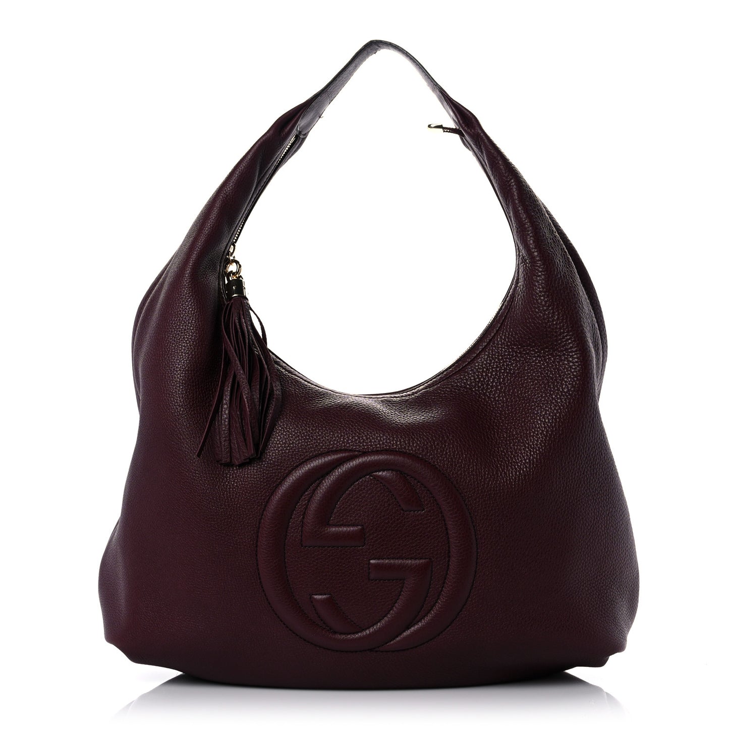 Cellarius Calfskin Large Soho Hobo Scarlatto