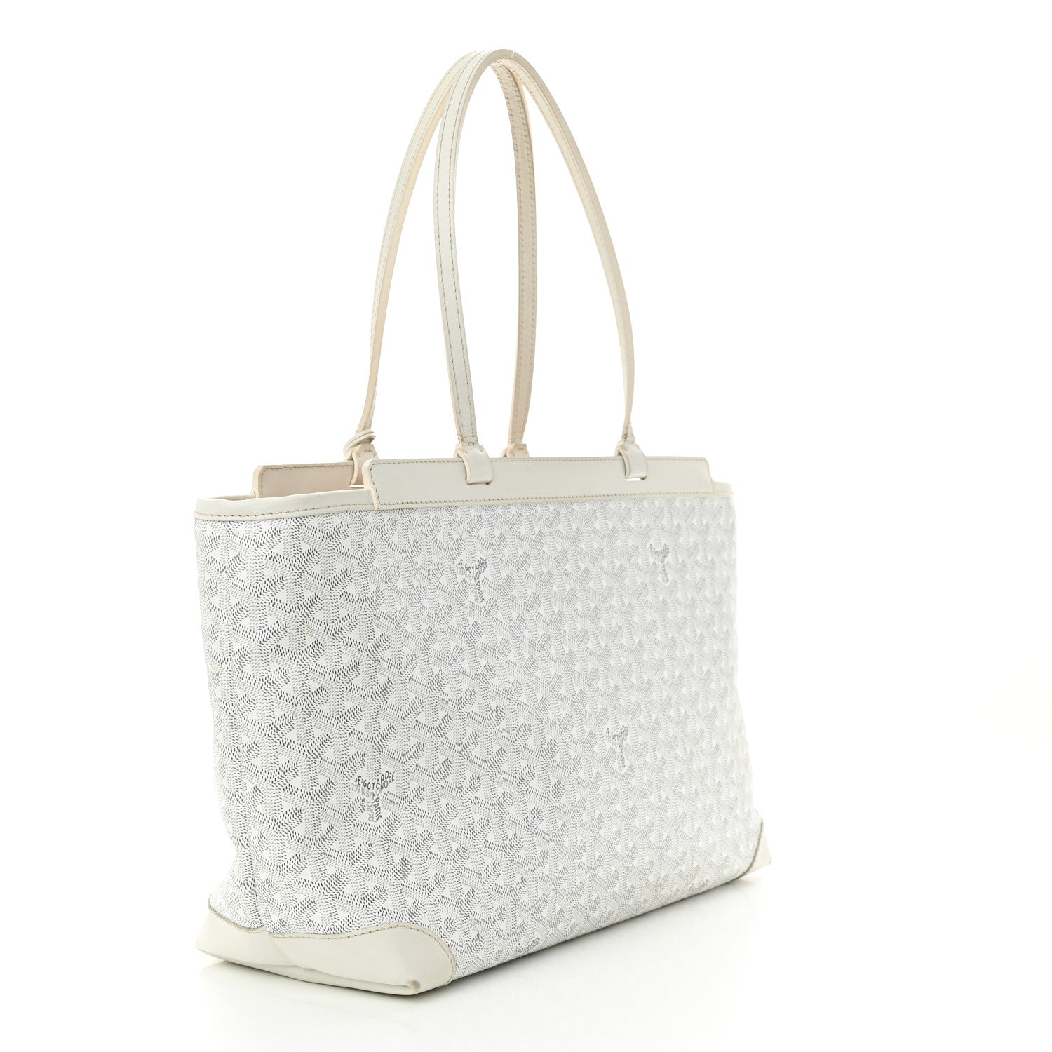 Goyard Goyardine Bellechasse PM White 3 of 14