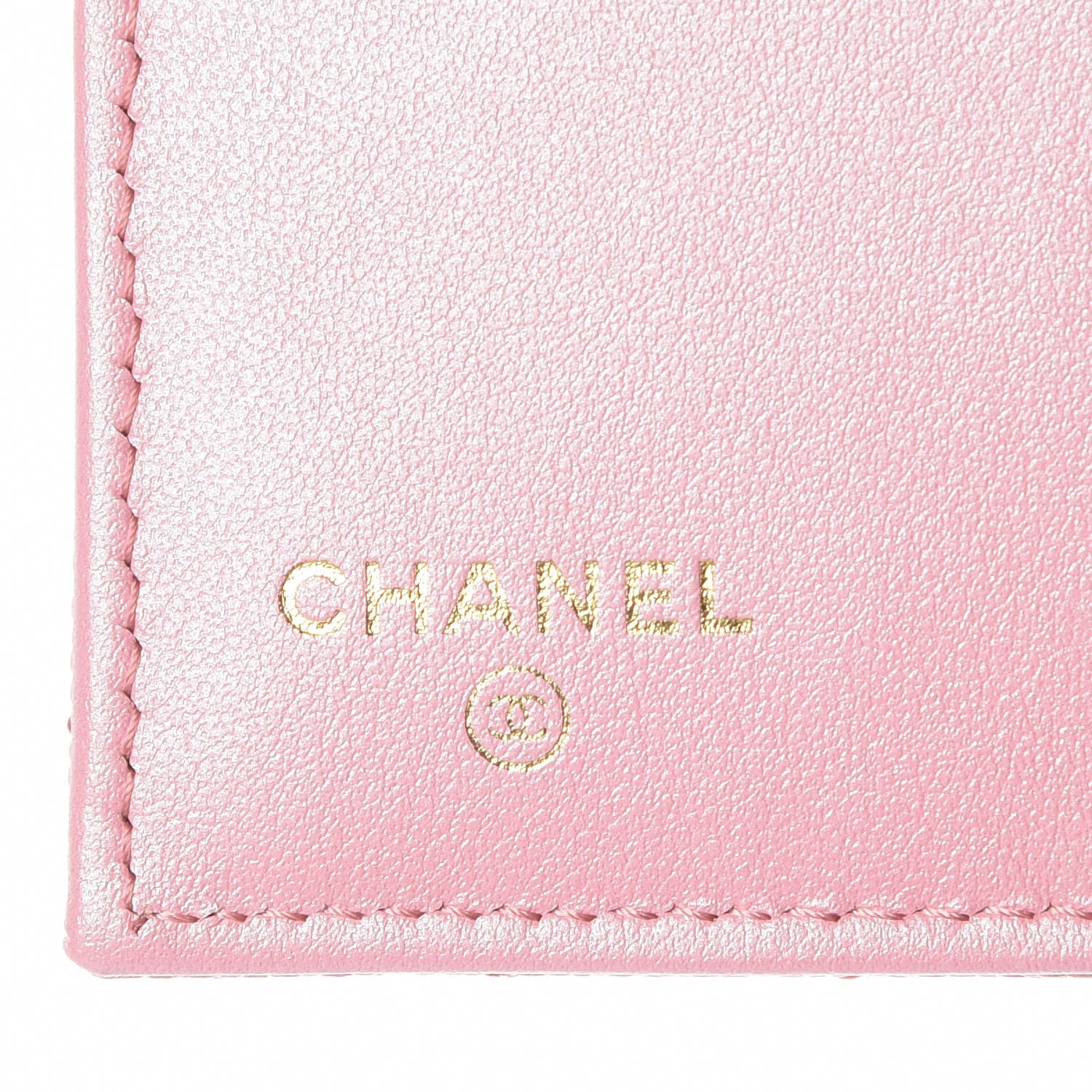 Chanel Iridescent Caviar Quilted Small Flap Wallet Rose Pink 8 of 10