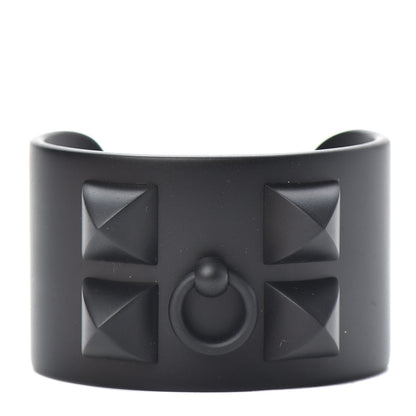 Hermes Aluminium Sunset Collier De Chien CDC Bracelet T2 Noir Intense 1 of 5