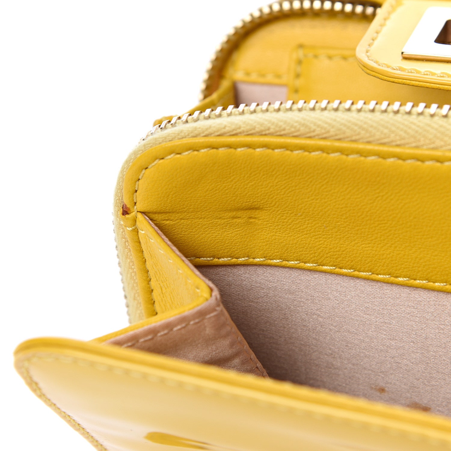 Chanel Patent Calfskin Mini Reissue Flap Yellow 13 of 17