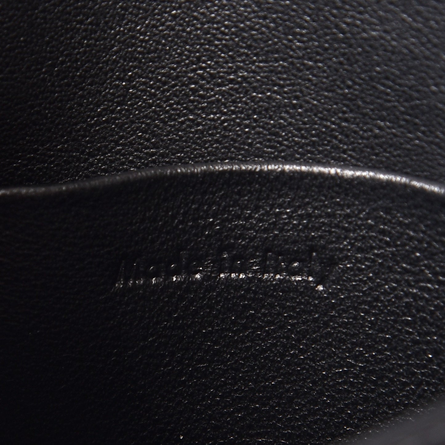 Palmelato Calfskin Small Trotteur Black