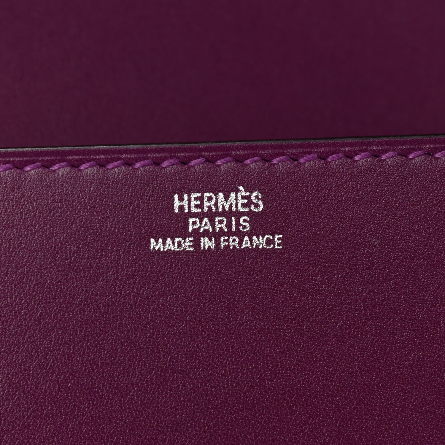 Hermes Tadelakt Medor 23 Clutch Anemone 6 of 7