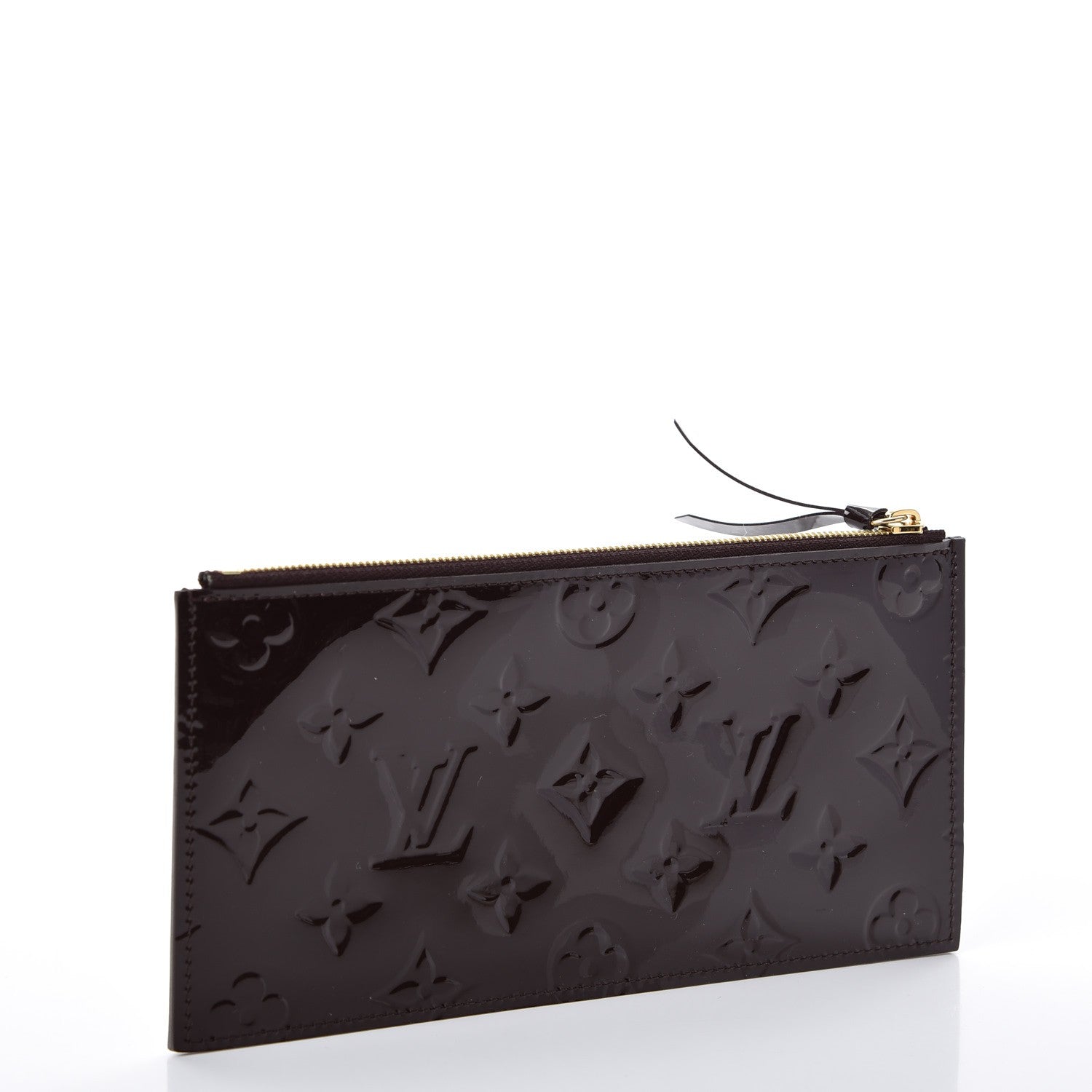 Louis Vuitton Vernis Felicie Chain Wallet Zippered Insert Amarante 3 of 6