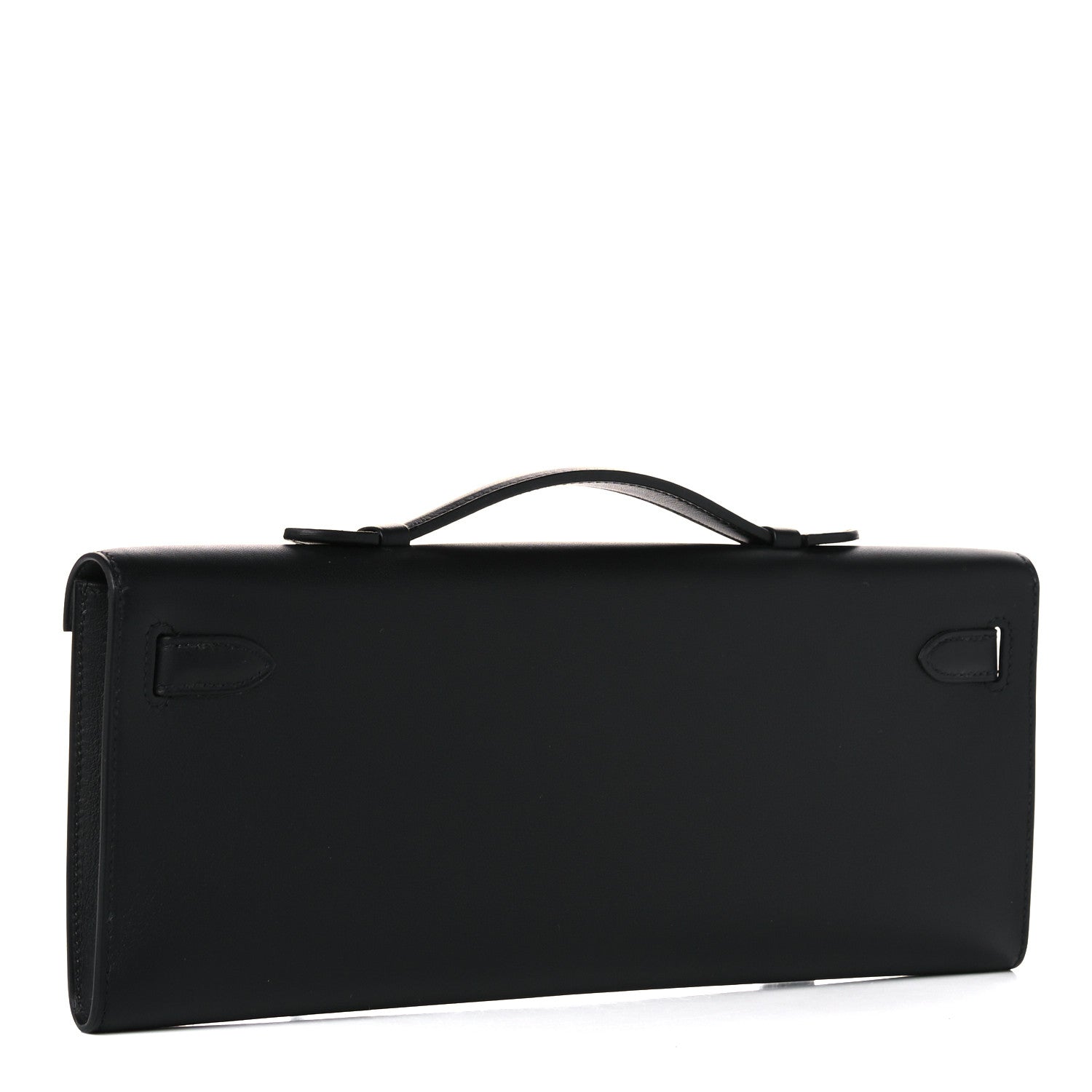 Hermes Swift Kelly Cut Clutch Pochette Black 3 of 11