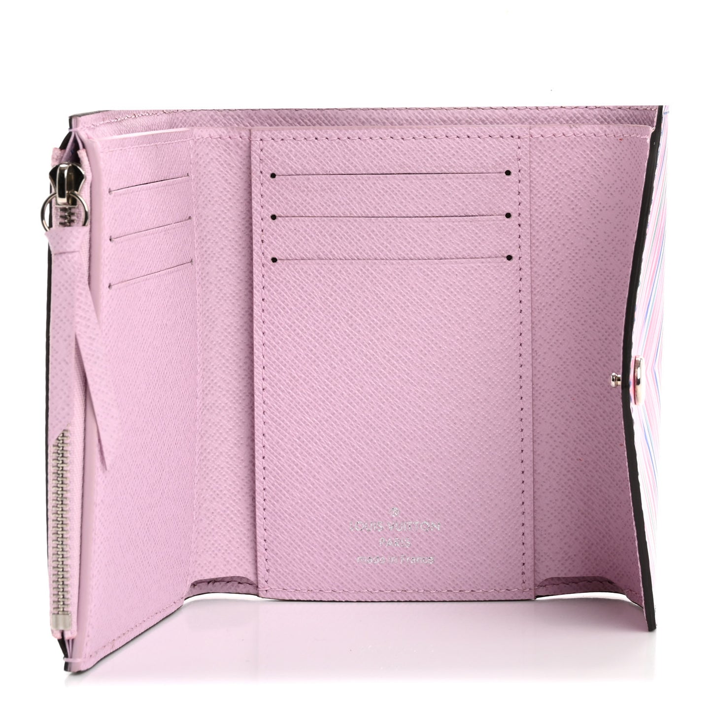 Epi Tropical Victorine Wallet Blue Rose