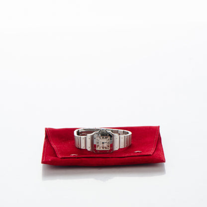 Cartier Stainless Steel 24mm Santos de Galbee Quartz Watch 9 of 9