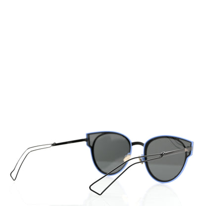 Christian Dior Sculpt Cat Eye Sunglasses Black Blue 4 of 7