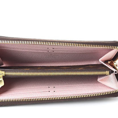 Louis Vuitton Monogram Clemence Wallet Rose Ballerine 5 of 8