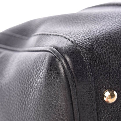 Gucci Calfskin Vintage Web Medium Boston Black 12 of 19