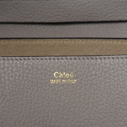 Chloe Grained Lambskin Drew Shoulder Bag Motty Grey 8 of 9