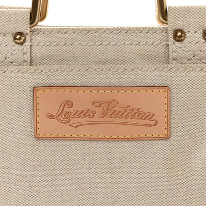 Louis Vuitton Toile Globe Shopper Cabas PM Red 10 of 13