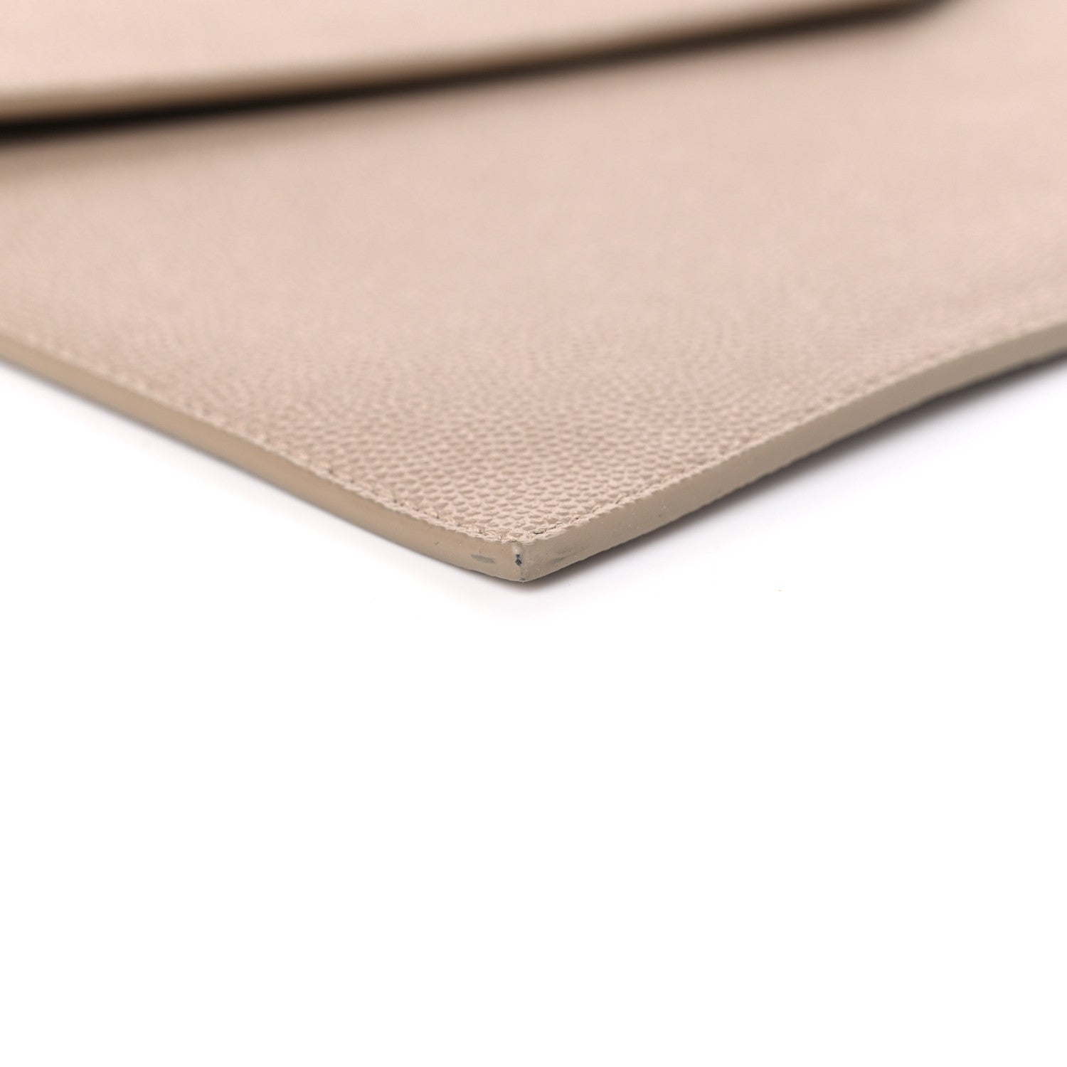 Saint Laurent Grain De Poudre Uptown Pouch Dark Beige 8 of 10
