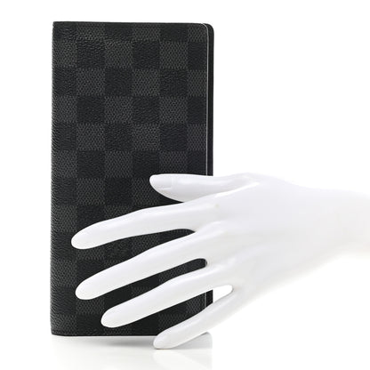 Louis Vuitton Damier Graphite Brazza Wallet 2 of 7