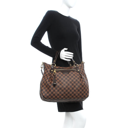 Louis Vuitton Damier Ebene Evora MM 3 of 10