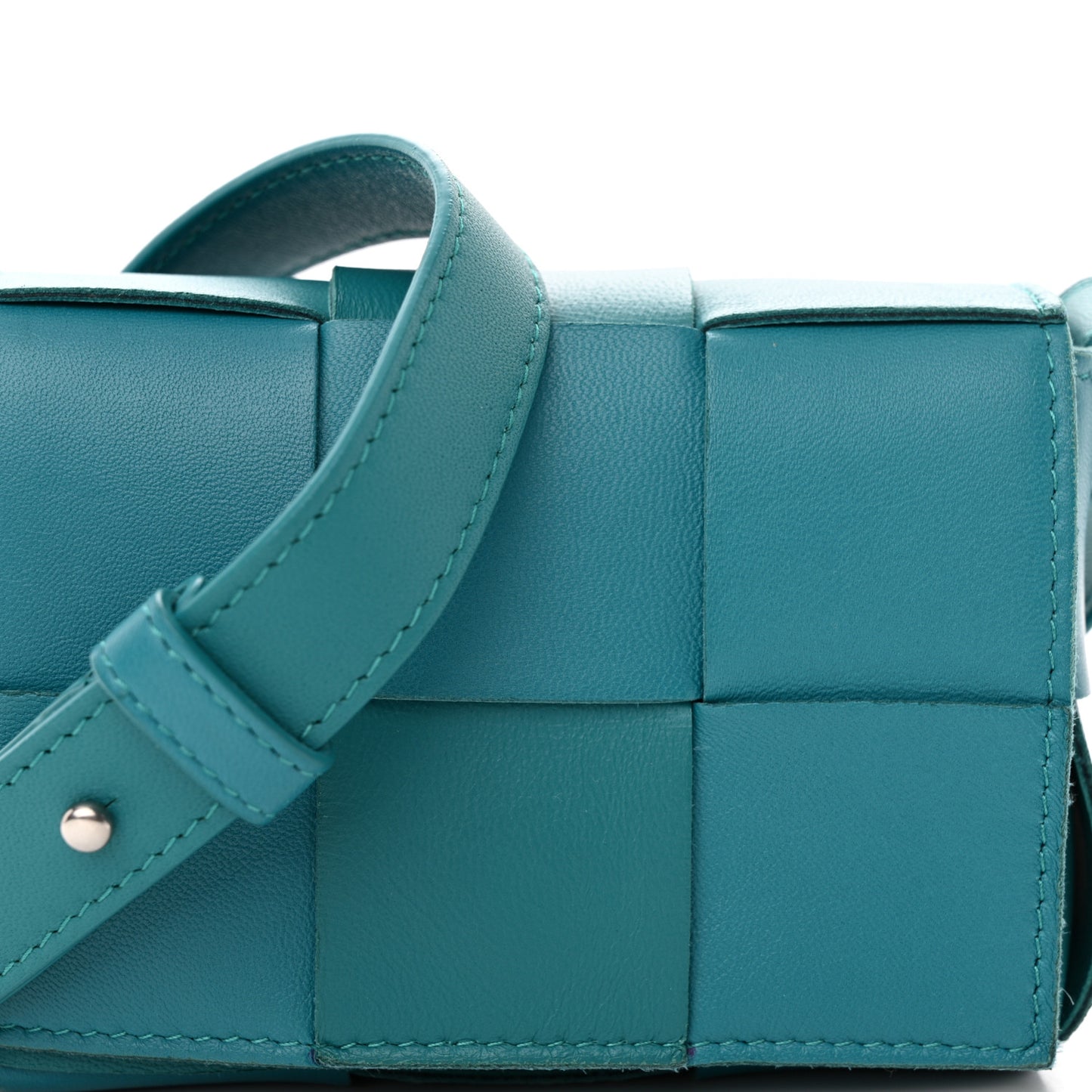 Lambskin Maxi Intrecciato Extra Mini Cassette Crossbody Bag Blaster