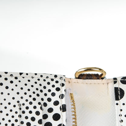 Louis Vuitton Monogram Kusama Waves Insolite Wallet White 9 of 12