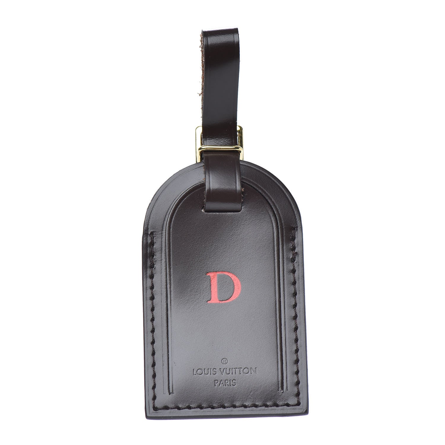 Louis Vuitton Calfskin Luggage Tag Ebene 1 of 3