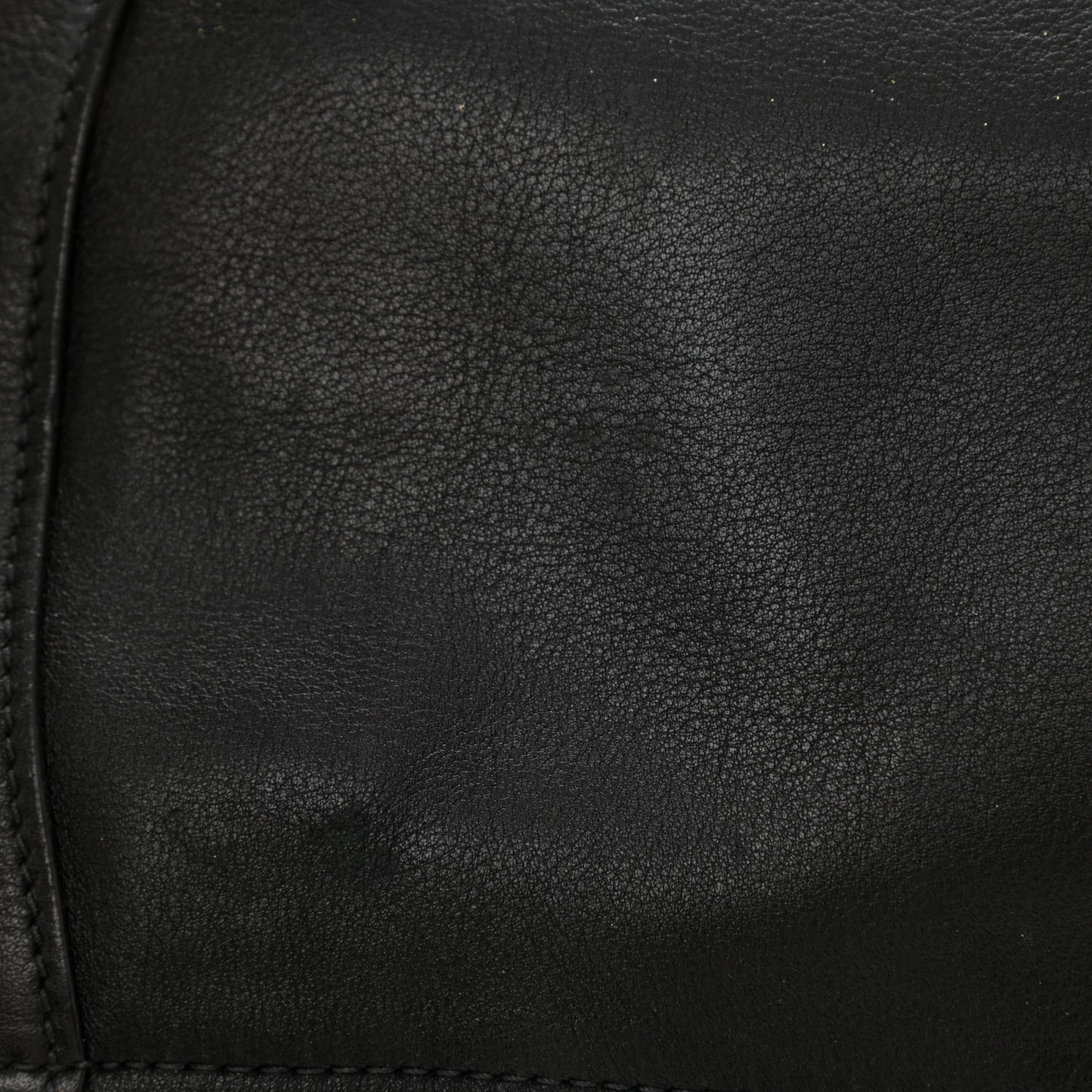 Vitello Daino Side Pocket Hobo Black