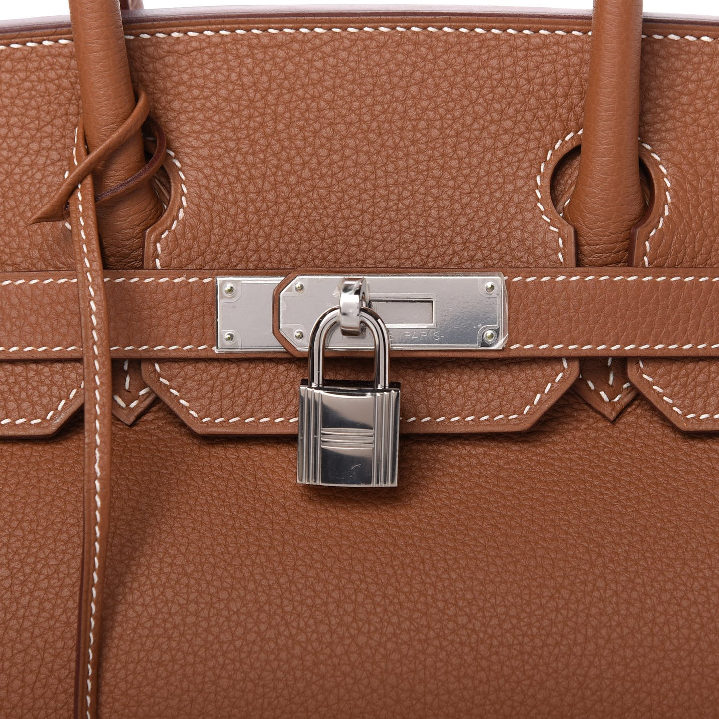 Taurillon Clemence Birkin 30 Gold