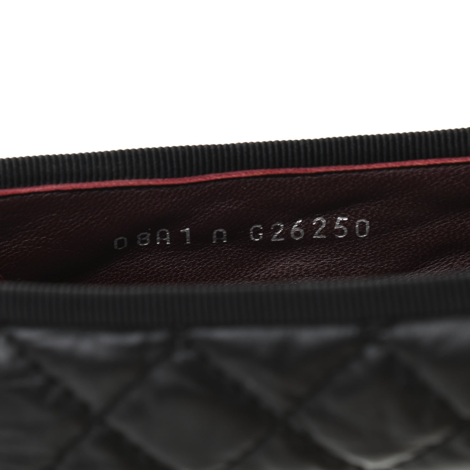 Chanel Aged Calfskin Quilted CC Cap Toe Ballerina Flats 37.5 Black 8 of 10