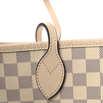 Louis Vuitton Damier Azur Braided Neverfull MM Pink 9 of 9