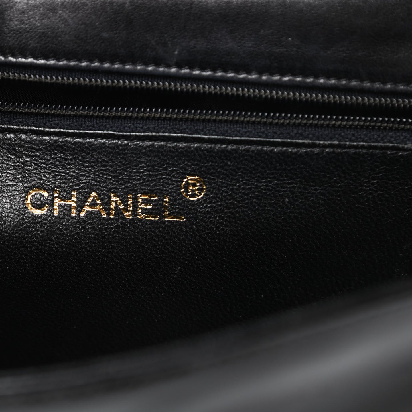 Patent Quilted Small CC Single Flap Bag Black
