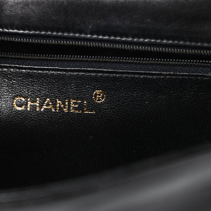 Chanel Patent Quilted Small CC Single Flap Bag Black 6 of 15