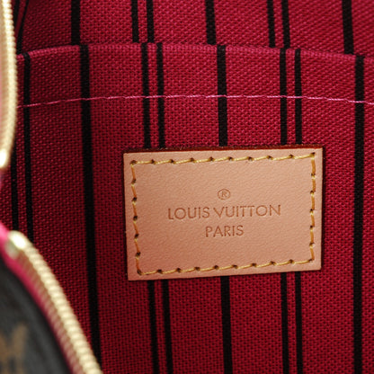 Louis Vuitton Monogram Neverfull MM GM Pochette Pivoine 6 of 8