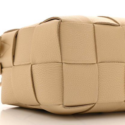 Bottega Veneta Grained Calfskin Maxi Intrecciato Brick Cassette Bag Porridge 8 of 11