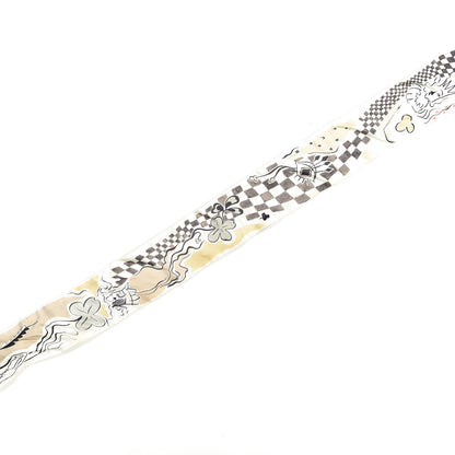 Christian Dior Silk Damier Mitzah Scarf 3 of 4