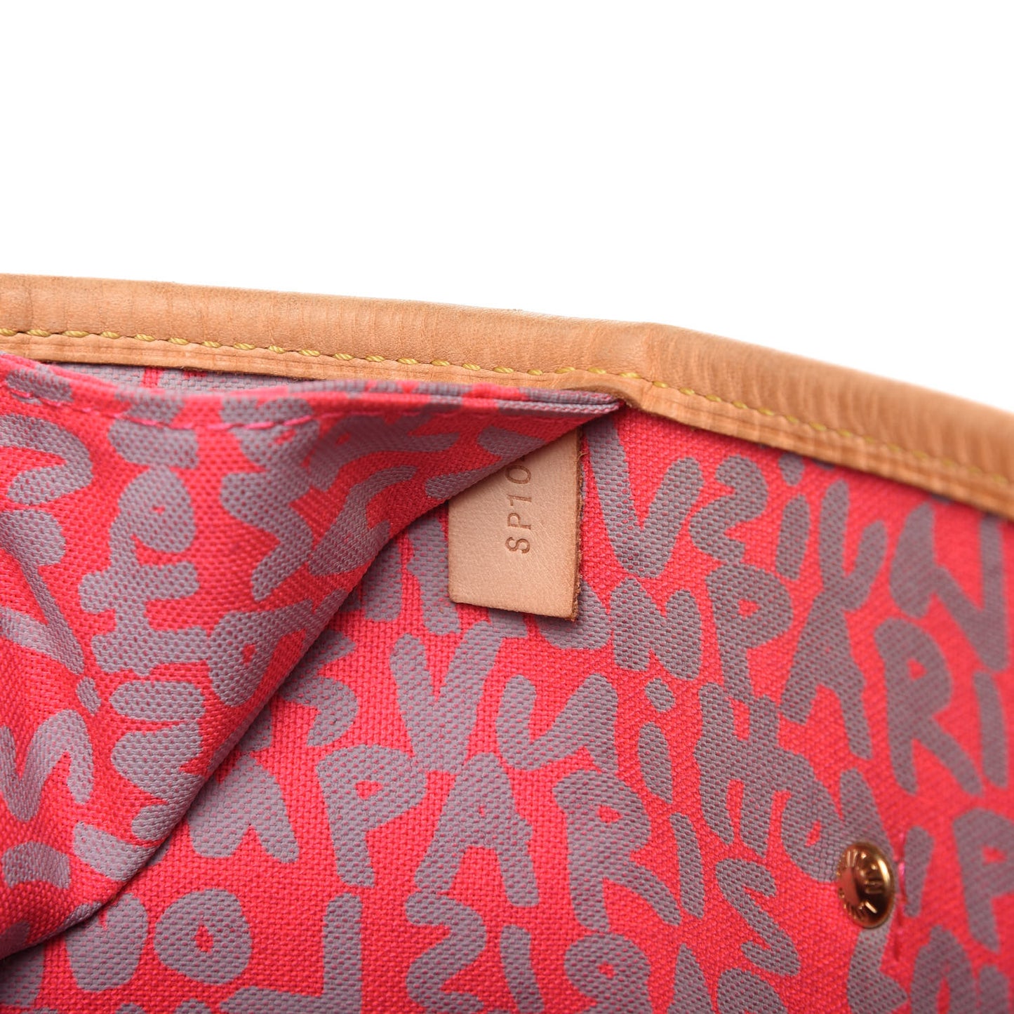 Monogram Graffiti Neverfull GM Fuchsia