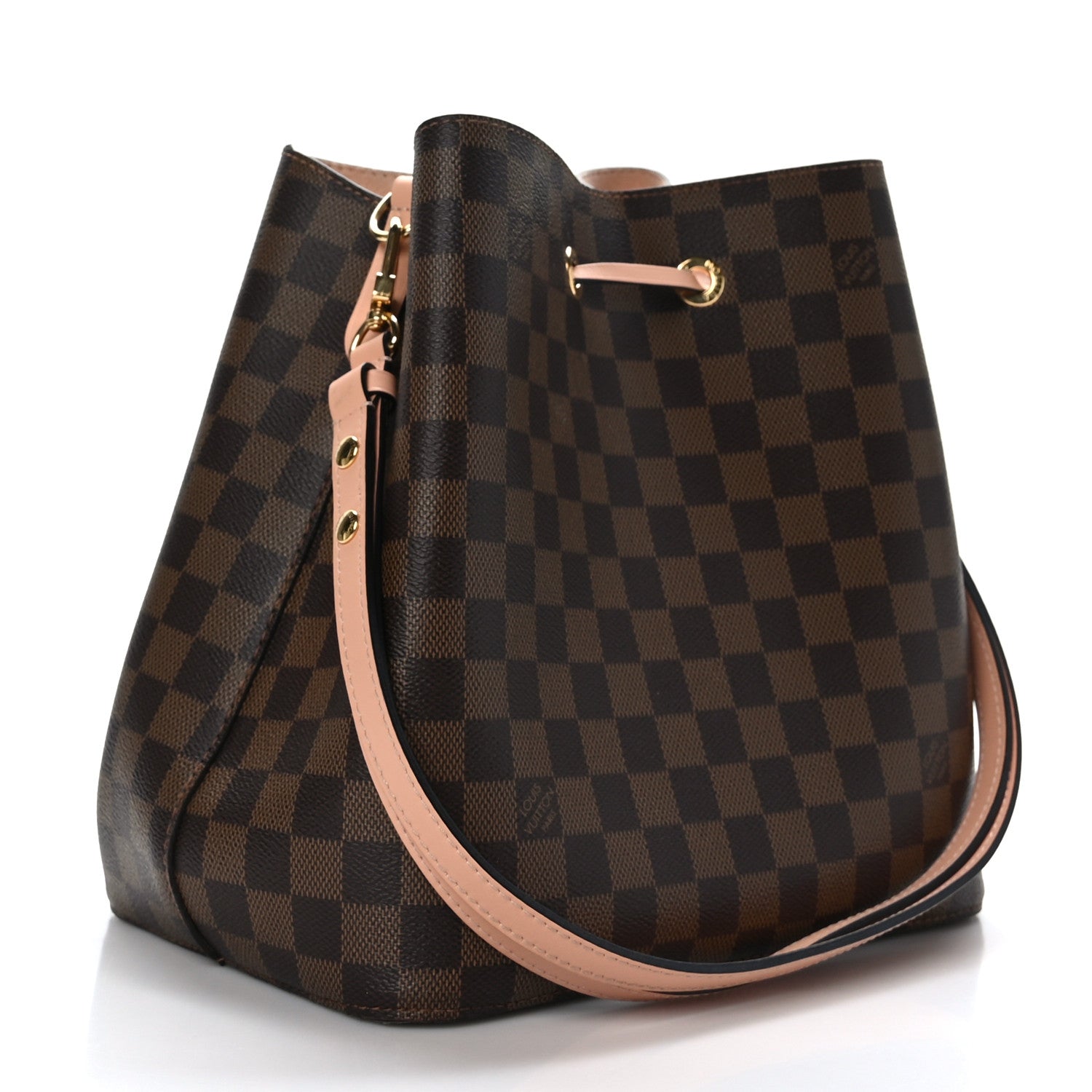 Louis Vuitton Damier Ebene Neonoe MM Venus Pink 3 of 11