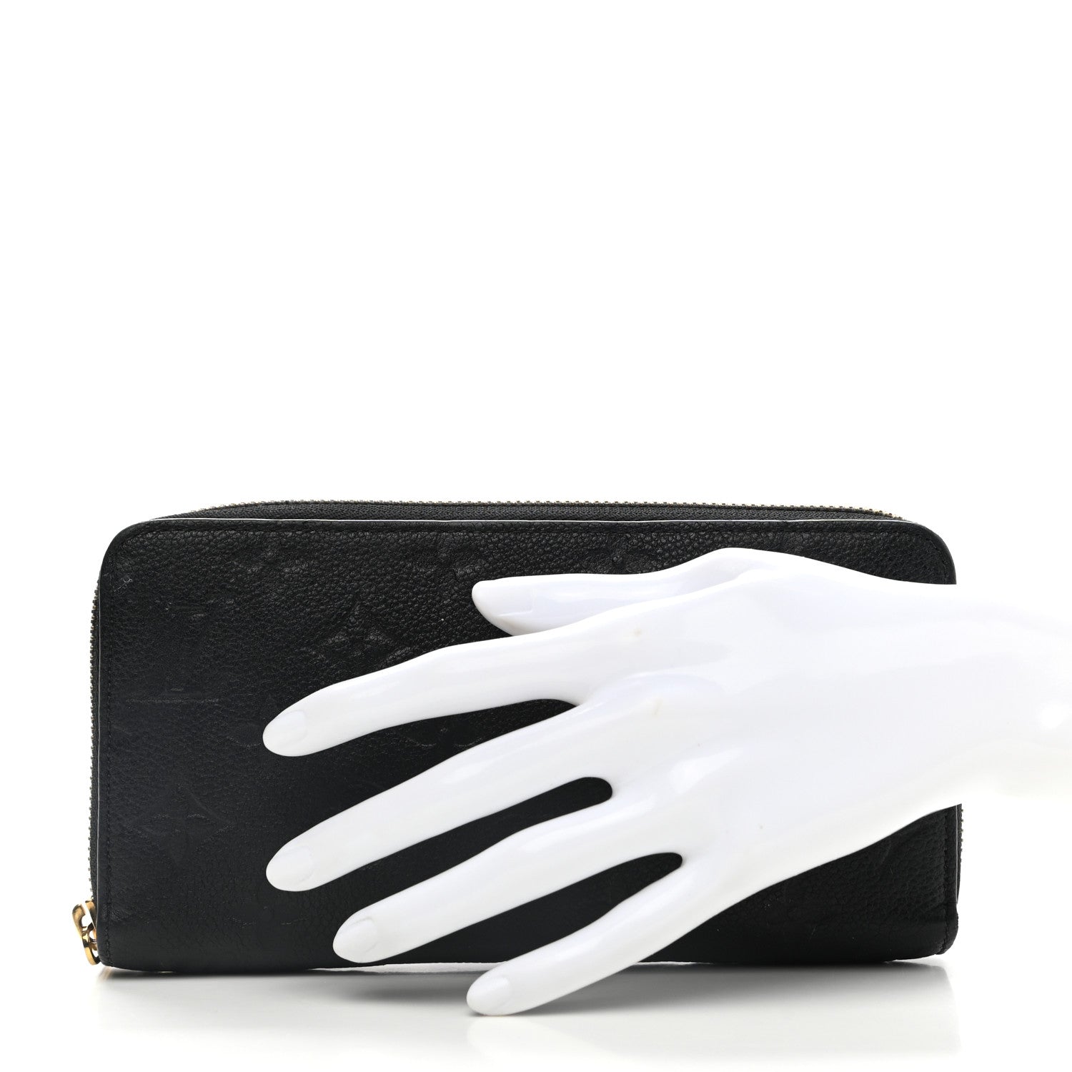 Louis Vuitton Empreinte Zippy Wallet Black 2 of 9