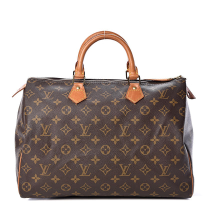 Louis Vuitton Monogram Speedy 35 1 of 12