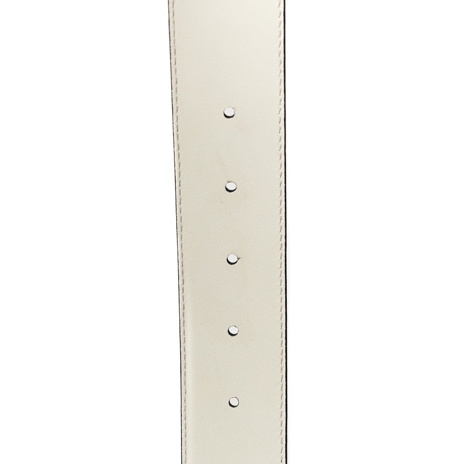 Gucci Guccissima Interlocking G 37mm Belt 85 34 Mystic White 7 of 7